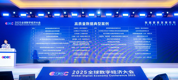 全球数字经济大会重磅发布，中科天玑入选首批高质量数据集